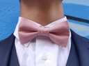 Nœud papillon rose